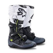 Buty motocyklowe - Buty Cross Alpinestars Tech 5 Czarny/Szary/Złamany Biały47 - miniaturka - grafika 1