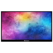 Monitory - VERBATIM PMT-15 Portable Touchscreen Monitor 15.6inch Full HD 1080p Metal Housing - miniaturka - grafika 1