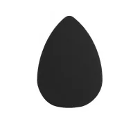 Gąbeczki do makijażu - IBRA IBRA Blender-gąbka do makijażu czarna 1szt SO_106978 - miniaturka - grafika 1