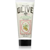 Balsamy i kremy do ciała - Korres Olive Honey Pear mleczko do ciała - miniaturka - grafika 1