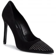 Czółenka - Szpilki Gino Rossi DCK318-MIYA Czarny - miniaturka - grafika 1