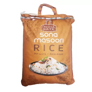 Ryż Sona Masoori India Gate 10kg - Ryż Ryż Sona Masoori India Gate 10kg - Ryż - miniaturka - grafika 1