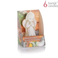 Świece - Świeca Wonderful Holiday anioł 11 cm 97 g 3 h - miniaturka - grafika 1
