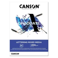 Podobrazia, bloki, papiery - Blok A4 200g 20k Graduate Lettering      Mixed Media  Canson - miniaturka - grafika 1