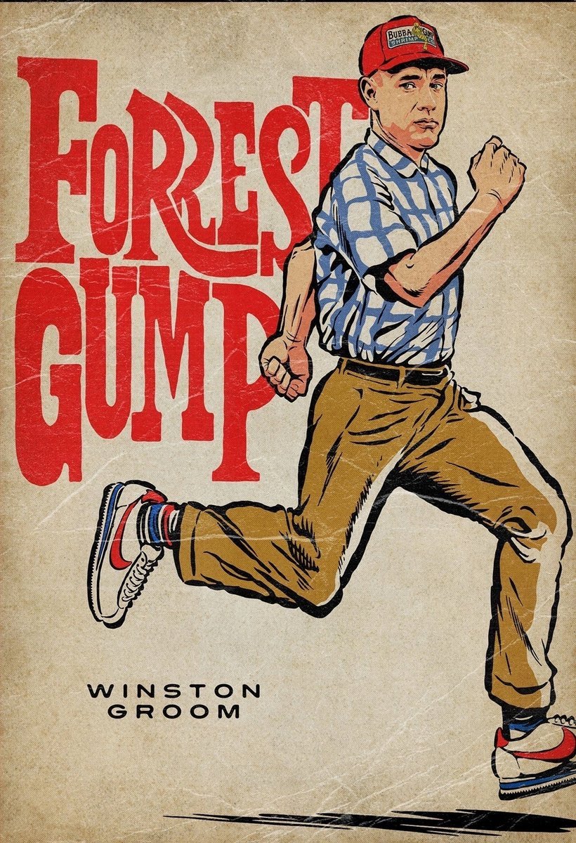 PODKŁADKA POD MYSZ Z Nadrukiem 22x18cm Forrest Gump Tom Hanks Tekst Prezent