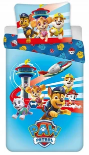 POŚCIEL PSI PATROL PIESKI CHASE DZIECIĘCA 140X200 POSZEWKA KOMPLET POŚCIELI - Pościel dla dzieci - miniaturka - grafika 1