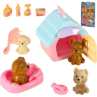 Figurki dla dzieci - Zestaw Spa dla Zwierząt do Pielęgnacji Pieska z Akcesoriami i Figurkami - miniaturka - grafika 1
