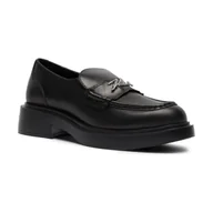 Półbuty damskie - Karl Lagerfeld Skórzane loafersy MACIE - miniaturka - grafika 1