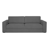 Sofy i kanapy - Szara sofa rozkładana 238 cm Resmo – Scandic - miniaturka - grafika 1
