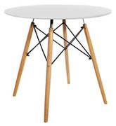 Stoły - Mufart Mufart Okrągły stół ETT do kuchni jadalni salonu 60cm Biały model_3366_1-TODI-ETX60 - miniaturka - grafika 1