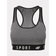 Biustonosze - Biustonosz sportowy damski H4Z22 STAD350 4F - miniaturka - grafika 1