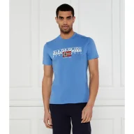Koszulki męskie - Napapijri T-shirt s-aylmer-h62 Regular Fit - miniaturka - grafika 1
