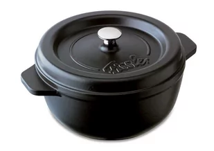Fissler Brytfanna żeliwna Arcana okrągła czarna 19 cm 06971019000 - Brytfanny - miniaturka - grafika 1