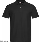 Odzież robocza - Stedman SST3000 - Polo męskie ST3000 - czarny 3XL - miniaturka - grafika 1