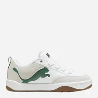 Trampki męskie - Tenisówki męskie ze skóry naturalnej Puma Park Lifestyle SD 395022-03 45 (10.5UK) Białe (4099686371838) - miniaturka - grafika 1