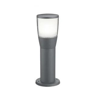 Trio Leuchten Nowoczesna lampa zewnętrzna szara 35cm zawiera LED - Mona - Lampy ogrodowe - miniaturka - grafika 1