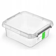 Pudła i pojemniki do przechowywania - ORPLAST Pojemnik Pudełko Przezroczyste z Cząsteczkami Srebra Antybakteryjne Orplast 2 l - miniaturka - grafika 1