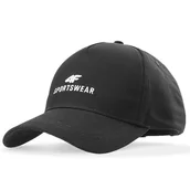 Czapki i chusty sportowe damskie - Czapka 4F Strapback WSS24ACABU26620S - czarna - miniaturka - grafika 1