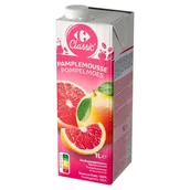 Soki i napoje niegazowane - Carrefour Classic Sok z czerwonych grejpfrutów 1 l - miniaturka - grafika 1