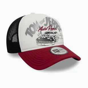 Czapka z daszkiem New Era Tom And Jerry Trucker dark red WYSYŁKA W 24H 30 DNI NA ZWROT - Czapki damskie - miniaturka - grafika 1