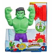 Figurki dla dzieci - Figurka SPIDER-MAN Spidey i super kumple Power Smash Hulk - miniaturka - grafika 1