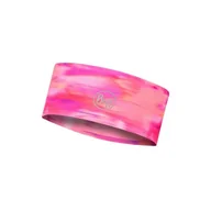 Czapki i chusty sportowe damskie - Opaska multifunkcyjna odblaskowa Buff Fastwick Sish Pink Fluor - miniaturka - grafika 1