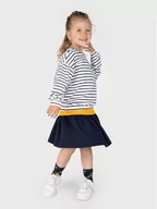 Sukienki i spódniczki dla dziewczynek - Coccodrillo Spódnica ZC2125202AWK Granatowy Regular Fit - miniaturka - grafika 1