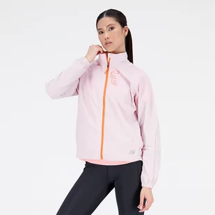 Kurtka damska New Balance WJ21265SOI  różowa - Kurtki damskie - miniaturka - grafika 1