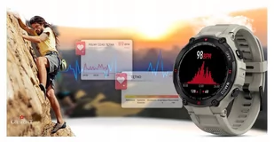 Giewont GW430-2 Szary - Smartwatch - miniaturka - grafika 2