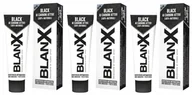 Pasty do zębów - Blanx Zestaw Black Aktywny Węgiel - wybielająca pasta do zębów (3x75 ml) 8001-26918 - miniaturka - grafika 1