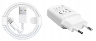 SOLIDNA Ładowarka sieciowa USB + KABEL 1m USB-C ( TYP C ) - Ładowarki do telefonów - miniaturka - grafika 1