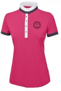 Koszulki jeździeckie - PIKEUR Koszulka konkursowa SABINA pink - grafika 1