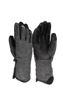 RĘKAWICZKI HITRA WOMEN-DARK GREY MELANGE - Sport OUTLET - miniaturka - grafika 1