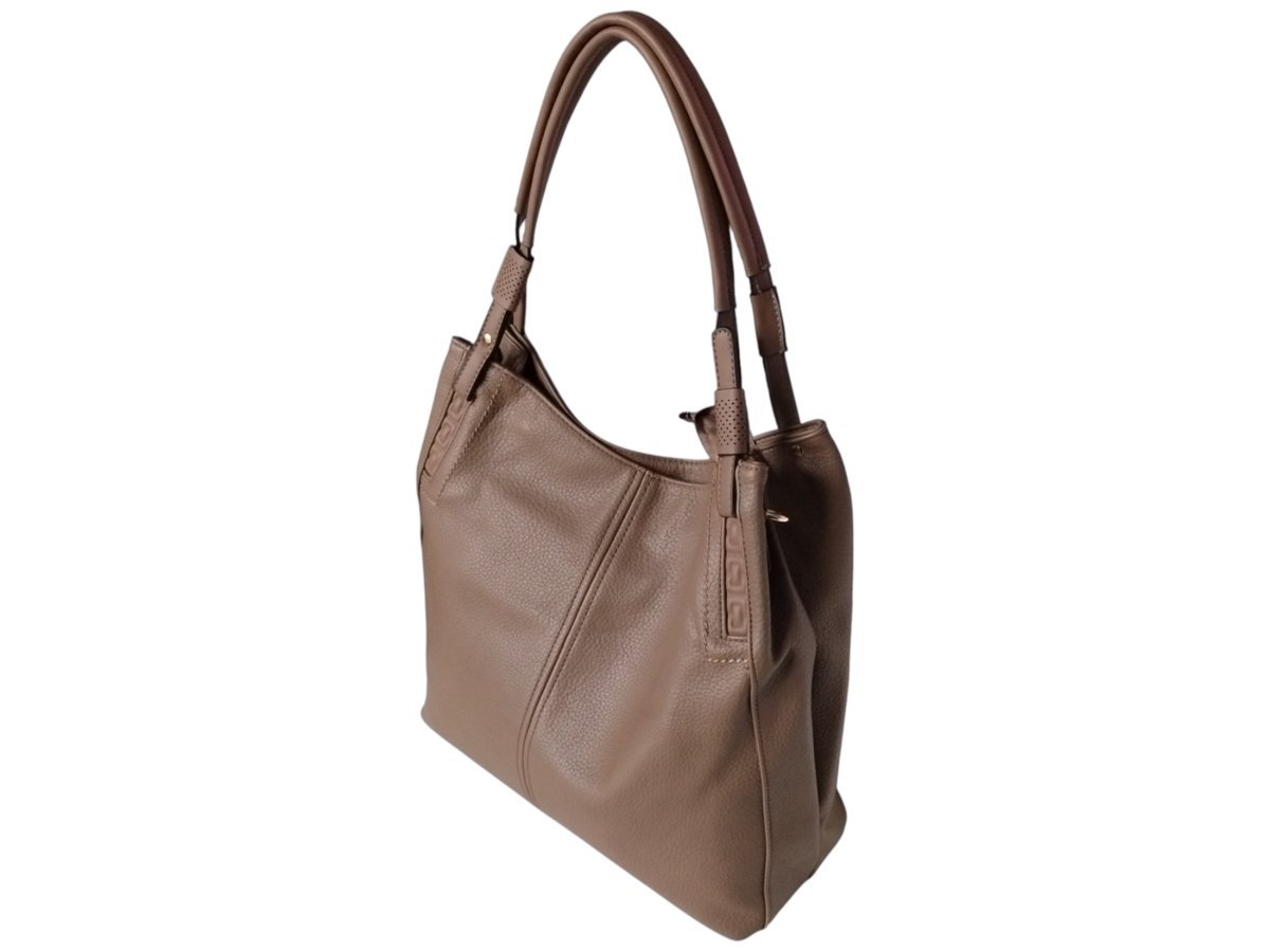 Torebka Damska, Modna Miejska Torba Shopper Na Ramię, Brązowy Camel