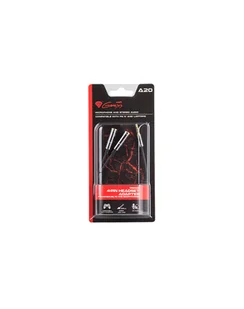 Natec Adapter audio Minijack->2x Minijack GENESIS A20 NKA-0729 - Adaptery i przejściówki - miniaturka - grafika 7