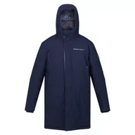 Kurtki męskie - Regatta Christian Lacroix - Męska Kurtka Przeciwdeszczowa Ocieplana Długa Granatowy, Rozmiar: Xxxl - miniaturka - grafika 1