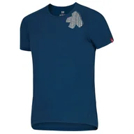 Koszulki sportowe męskie - Koszulka męska Ocún Bamboo T Blossom Men Rozmiar: M / Kolor: niebieski - miniaturka - grafika 1