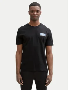 Tom Tailor Denim T-Shirt 1043491 Czarny Regular Fit - Koszulki męskie - miniaturka - grafika 1