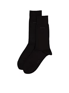 ESPRIT Mężczyźni Skarpety Basic Uni 2-Pack M SO Bawełna jednokolorowe 2 Pak, Czarny (Black 3000), 39-42 - Skarpetki męskie - miniaturka - grafika 1
