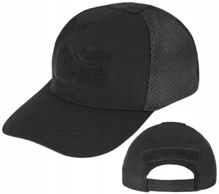 Dominator czapka z daszkiem "Vent" męska czapka sportowa outdoor rip-stop czarna - Czapki męskie - miniaturka - grafika 1