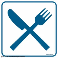 Tablice BHP - SIGNPROJECT RA027 - Restauracja 300x300 - miniaturka - grafika 1