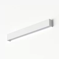 Lampy ścienne - Nowodvorski Kinkiet STRAIGHT WALL LED WHITE S 62cm T8 11W biały 7568 - miniaturka - grafika 1