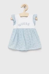 Sukienki - Guess sukienka dziecięca mini rozkloszowana 7XL;8XL;9XL - grafika 1