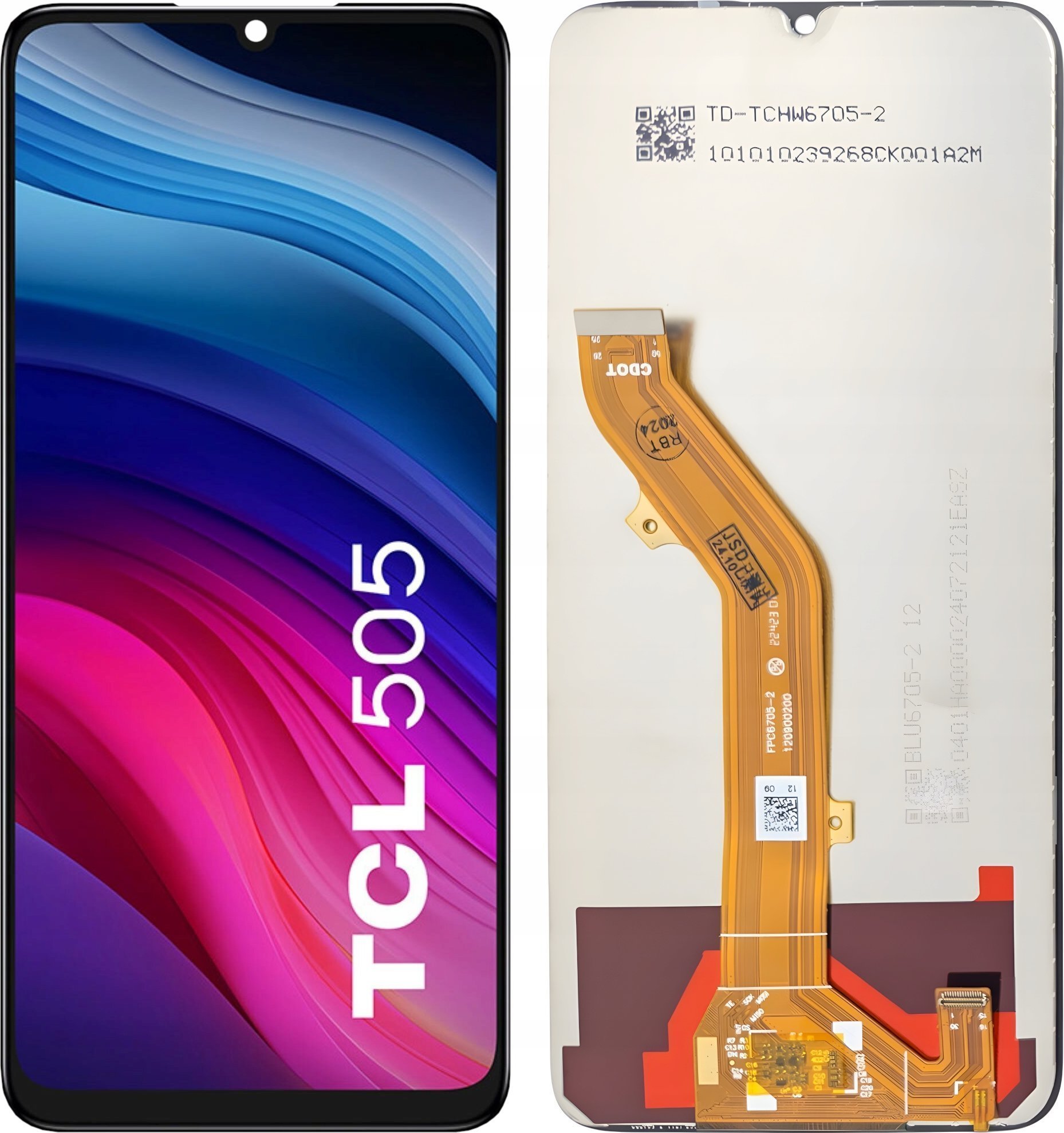 WYŚWIETLACZ EKRAN LCD DO TCL 505