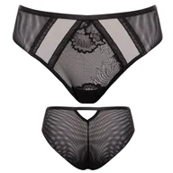 Majtki damskie - Majtki Alles ETHER figi brazylijskie czarne rozmiar 38 - miniaturka - grafika 1