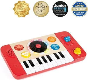 Hape Hape E0621 mikser dla DJ, instrument muzyczny, od 12 miesięcy E0621 - Inne akcesoria dla DJ - miniaturka - grafika 1