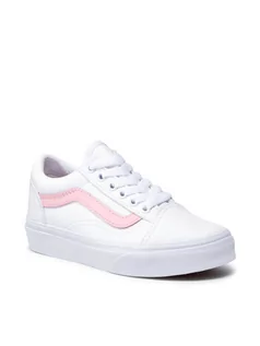 Buty dla dziewczynek - Vans Tenisówki Old Skool VN000W9T9AH1 Biały - grafika 1