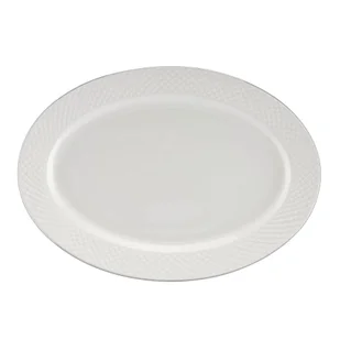 Półmisek Porcelanowy 31 Cm Bari Platin Villa Italia - Miski i półmiski - miniaturka - grafika 1