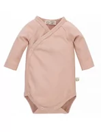 Body dla niemowląt - Yosoy Body niemowlęce z długim rękawem bawełna organiczna Sunrise pink, Rozmiar: 62 - miniaturka - grafika 1