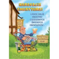 Kartki okolicznościowe i zaproszenia - Kartka Emerytura duża TDF16 - Trend - miniaturka - grafika 1
